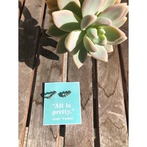 Under-Lobe Heart Earrings